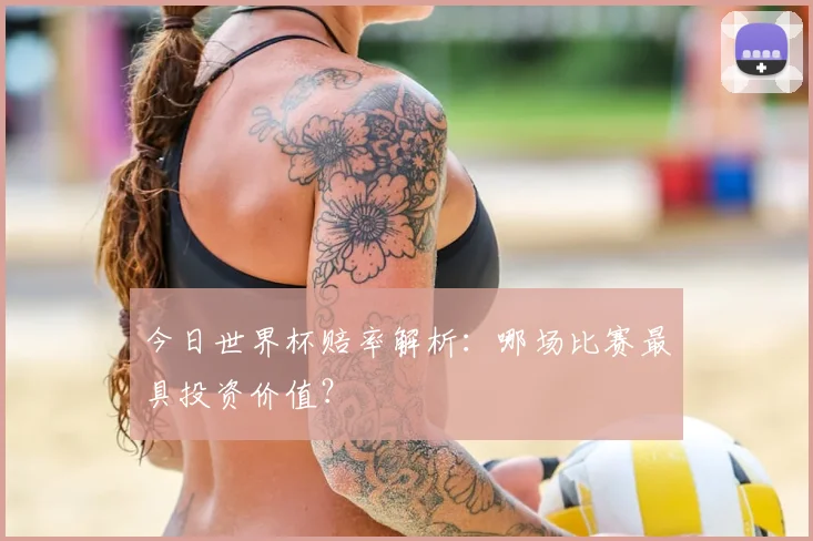 今日世界杯赔率解析:哪场比赛最具投资价值?